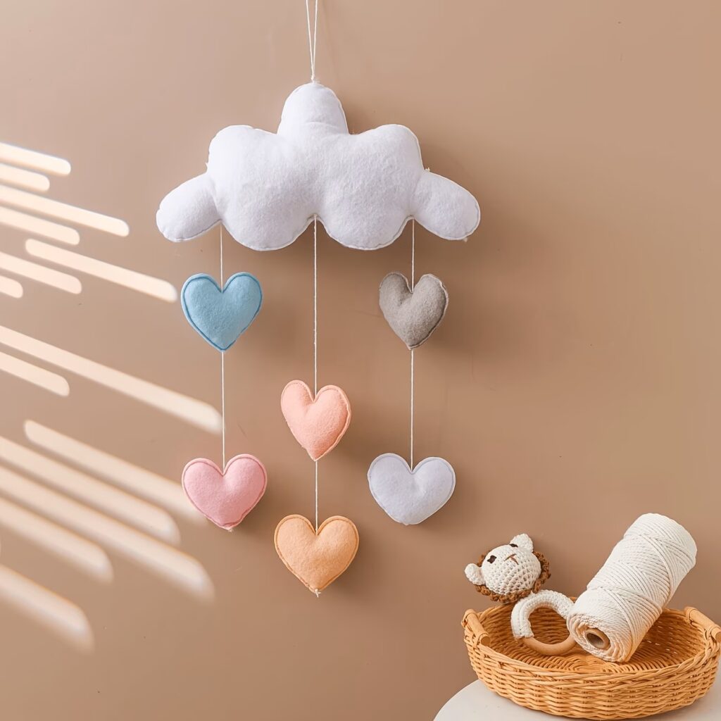 Cloud Heart Wall Decoration