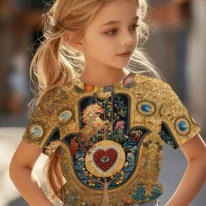 Bohemian Style T-Shirt for Girls