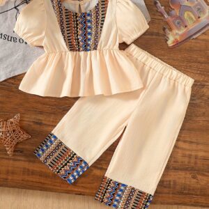 Girls' Ethnic-style Outfit