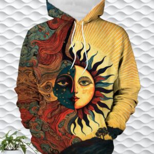 Bohemian Style Hoodie for Men