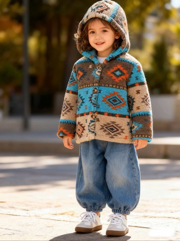 Boys' New Vintage Hooded Jacket