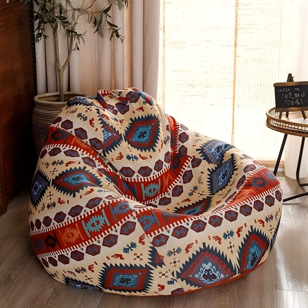 Moroccan-Style Lazy Bean Bag Sofa