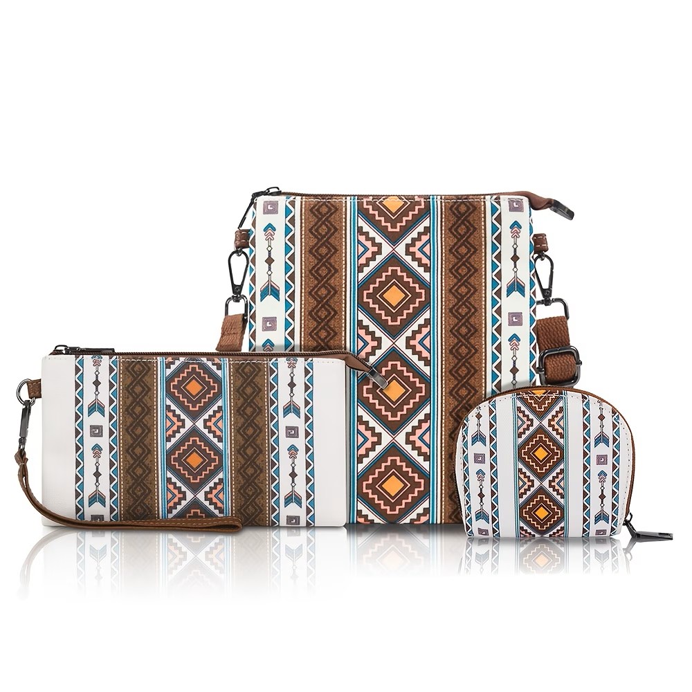Bohemian 3pcs Set Crossbody Bag
