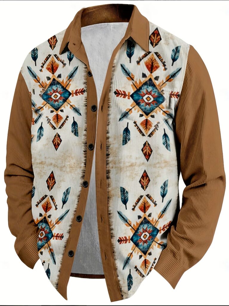 Indian Tribal Style Men's Shirt