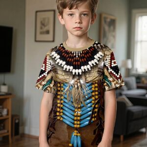 Boys T-Shirt with Indian Design