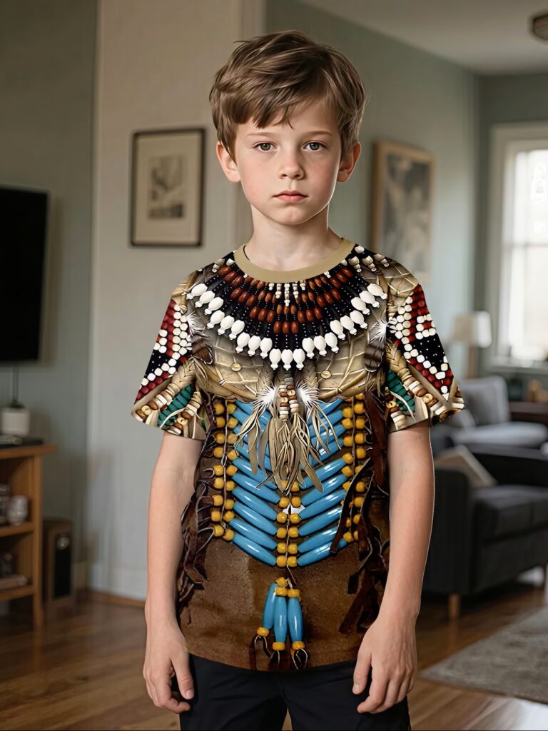 Boys T-Shirt with Indian Design