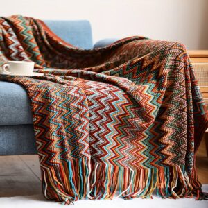 Throw with Tassels