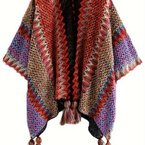 Colorful Loose Cardigan